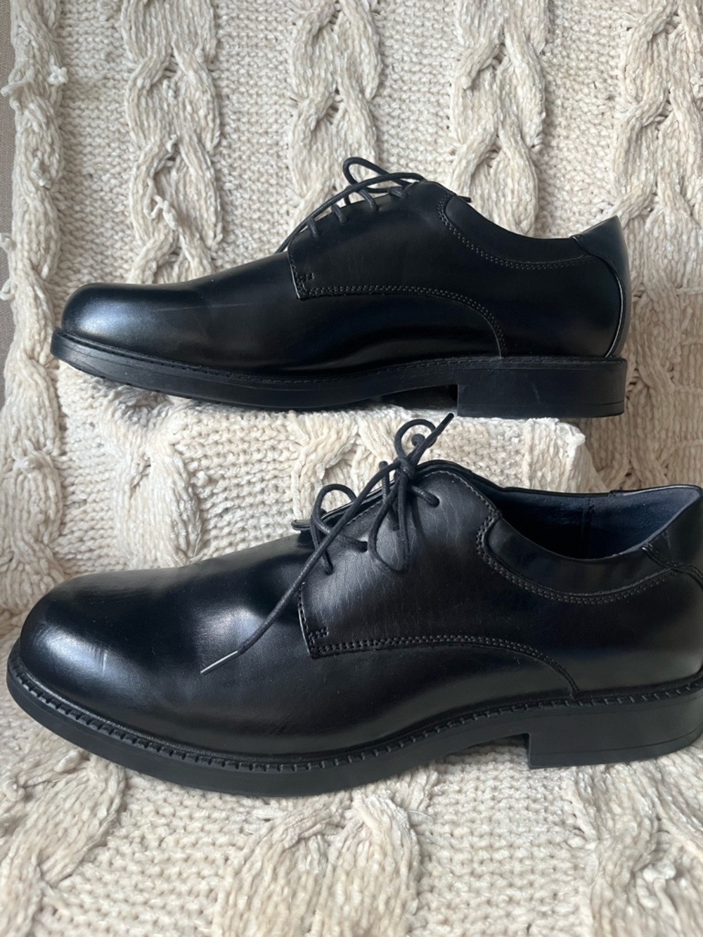 Classic Black Derby Shoes for Men